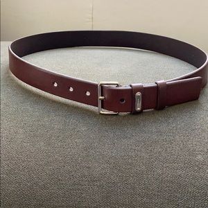 Men’s leather Prada belt